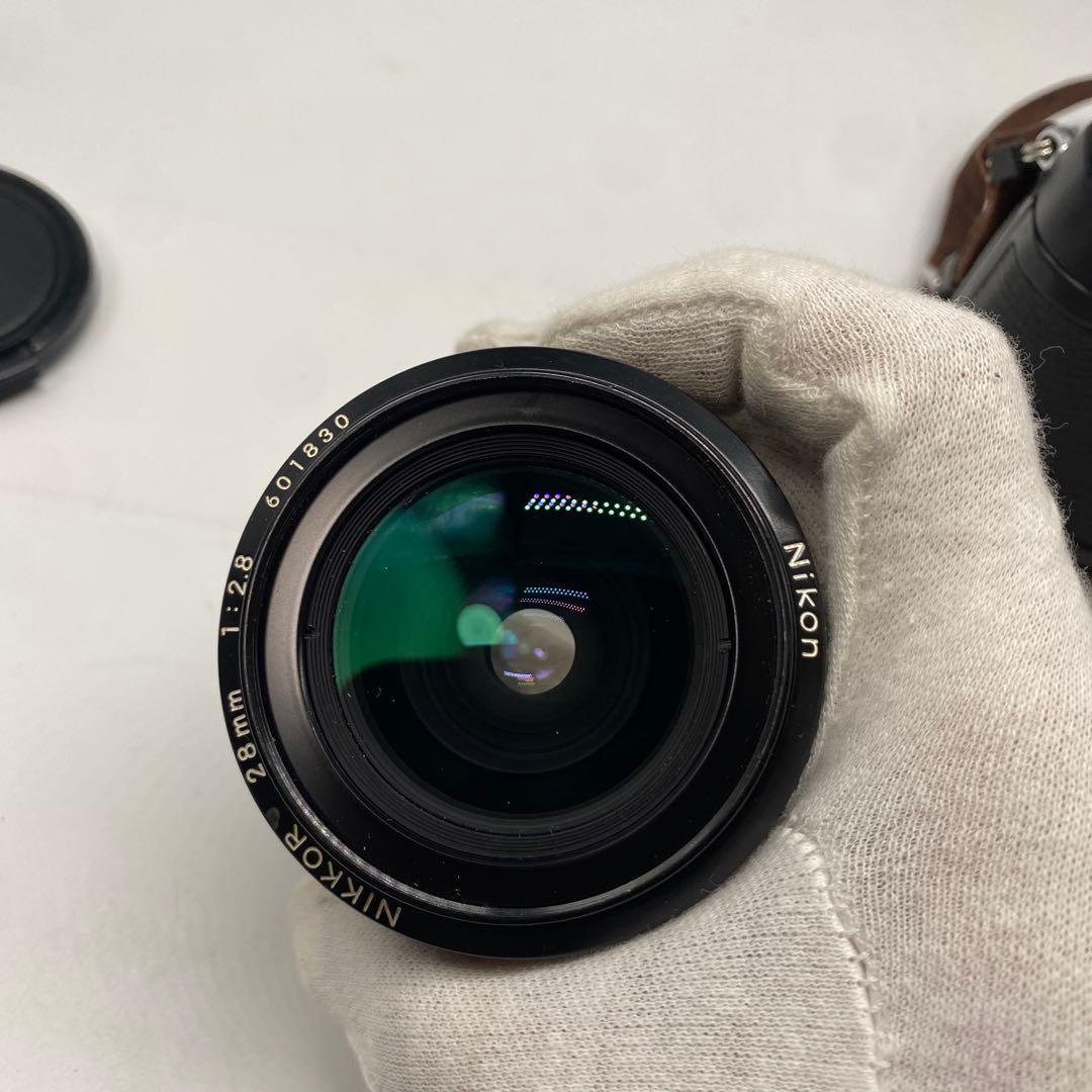 Nikon F3 一眼レフカメラ Nikkor 28mm f2.8 レンズセット