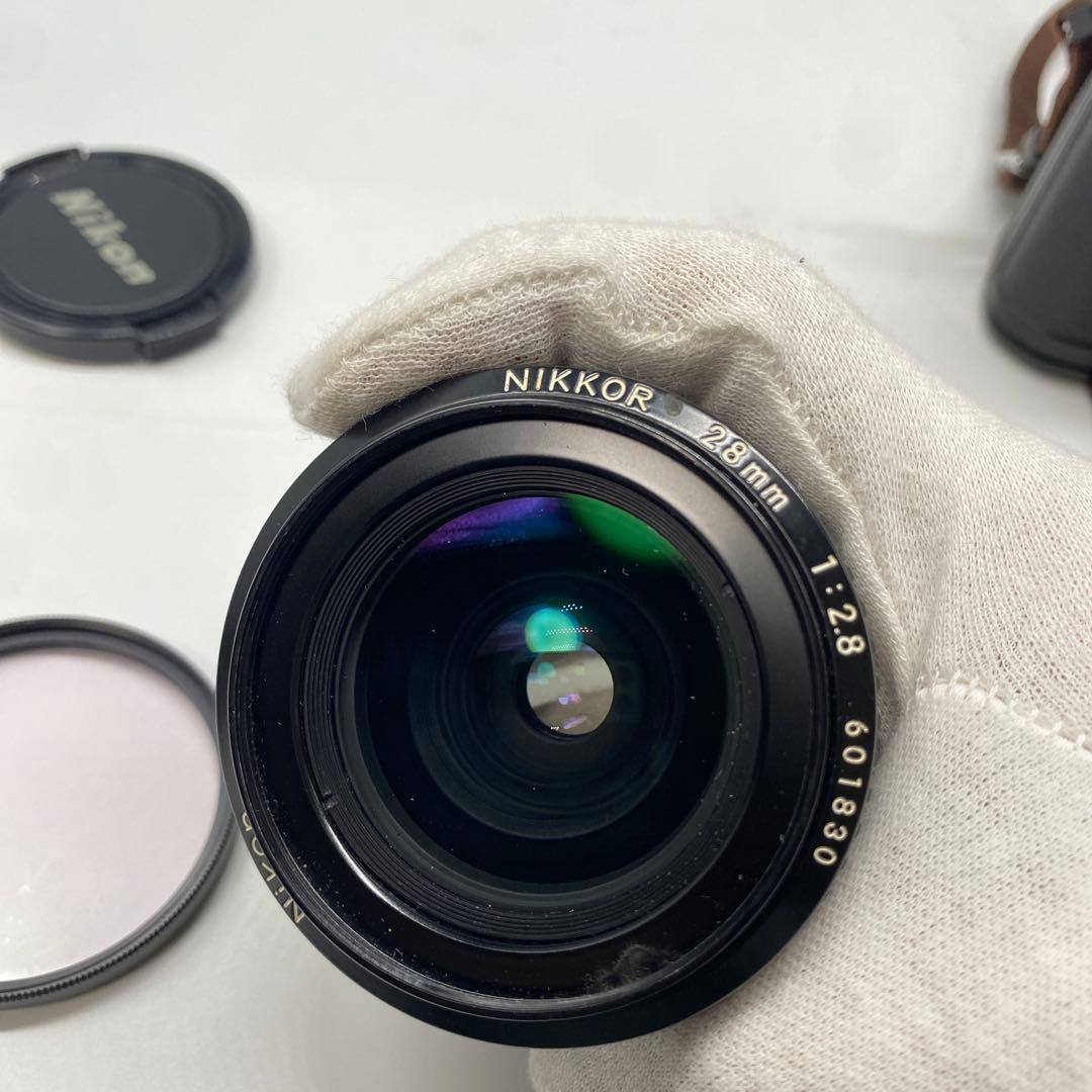 Nikon F3 一眼レフカメラ Nikkor 28mm f2.8 レンズセット