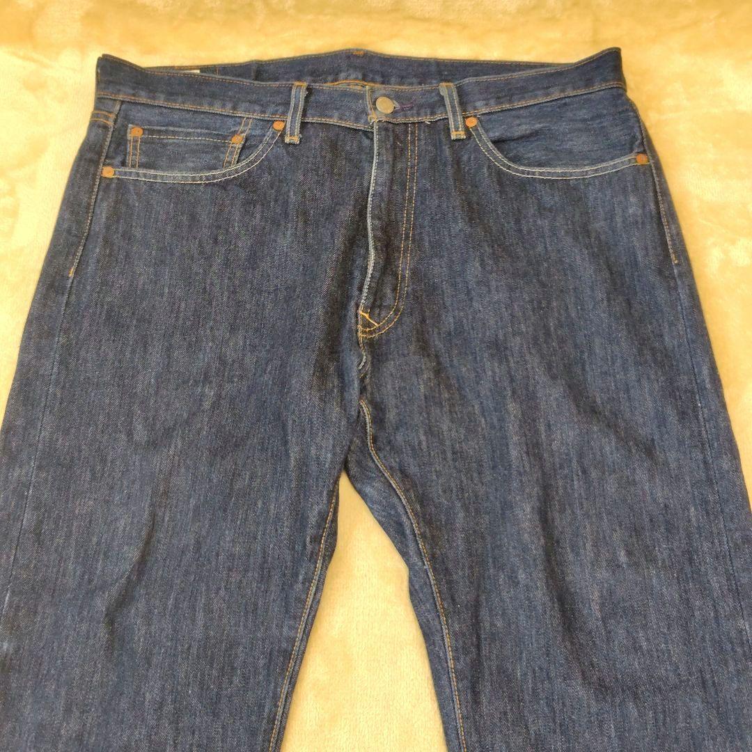 極美品 リーバイス プレミアム 505 濃紺 ビッグE USA W36 L34