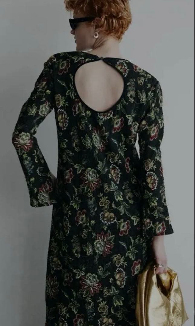 【新品タグ付】 ameri SIENNA SHRINK DRESS