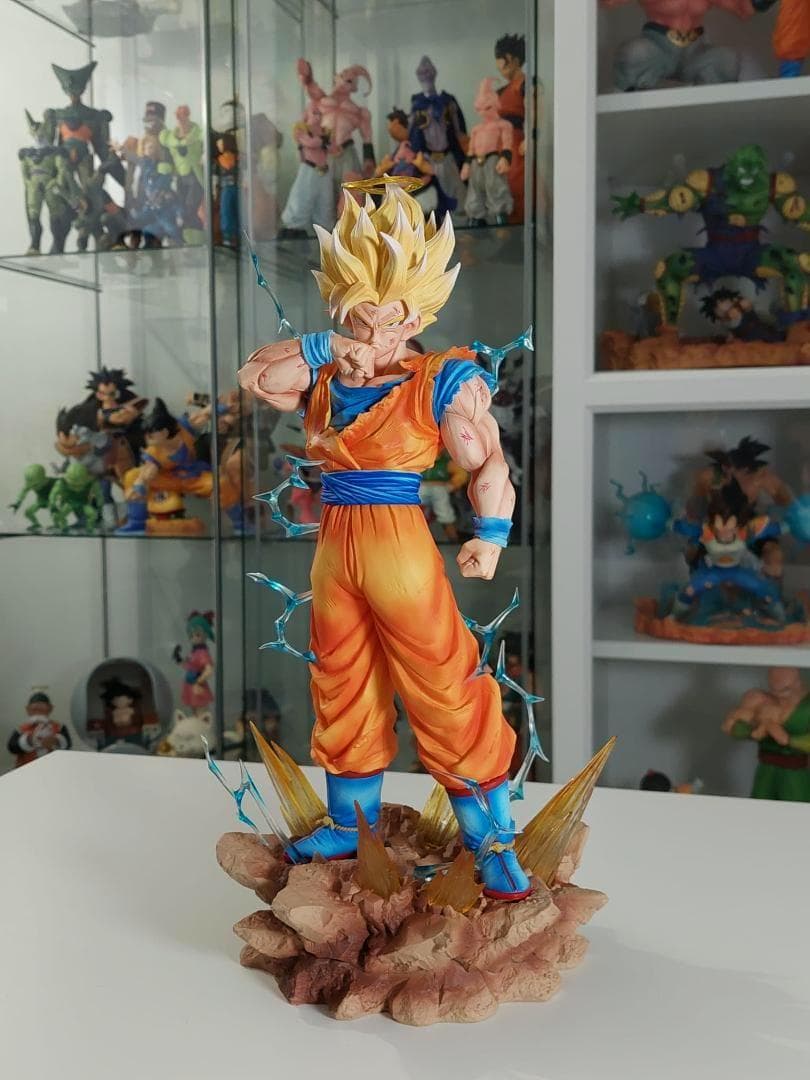 ドラゴンボール　孫悟空　超サイヤ人２　ガレージキット　フィギュア　JJスタジオ