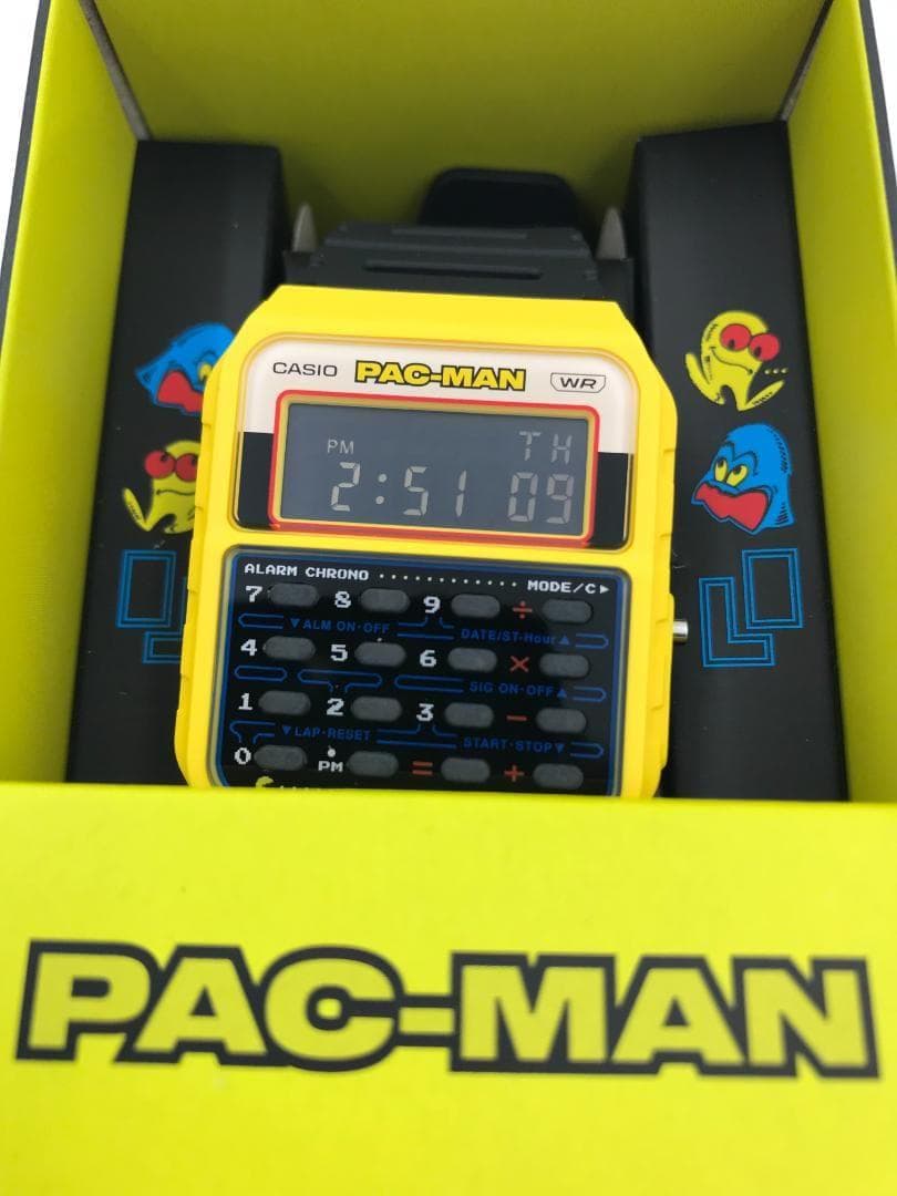 CASIO PAC-MAN デジタル腕時計