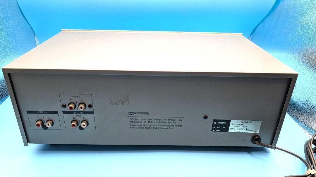 【レア稼働品】SONY　ソニー　 カセットデッキ　 TC-K5