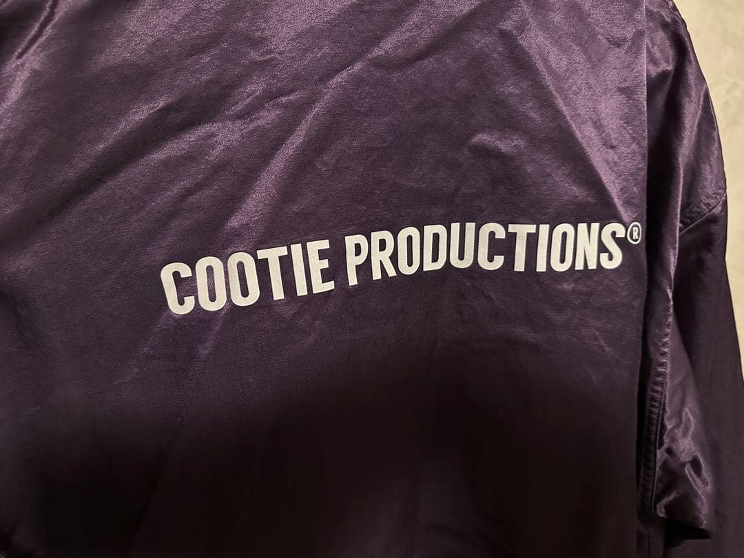 COOTIE/R/C SATIN COACH JACKET オーバーサイズ