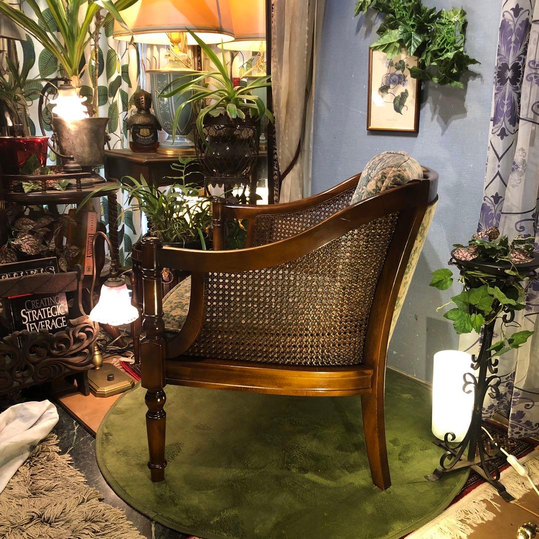 mamiii L 1カリモクオールドヴィンテージコロニアル シングルソファ