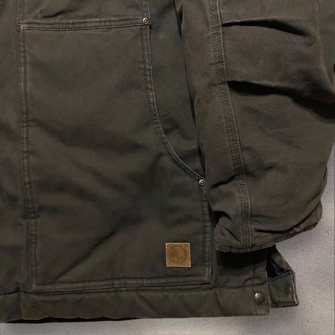 まつまんダックジャケット襟コーデュロイブラウン3XLトラディショナルBER