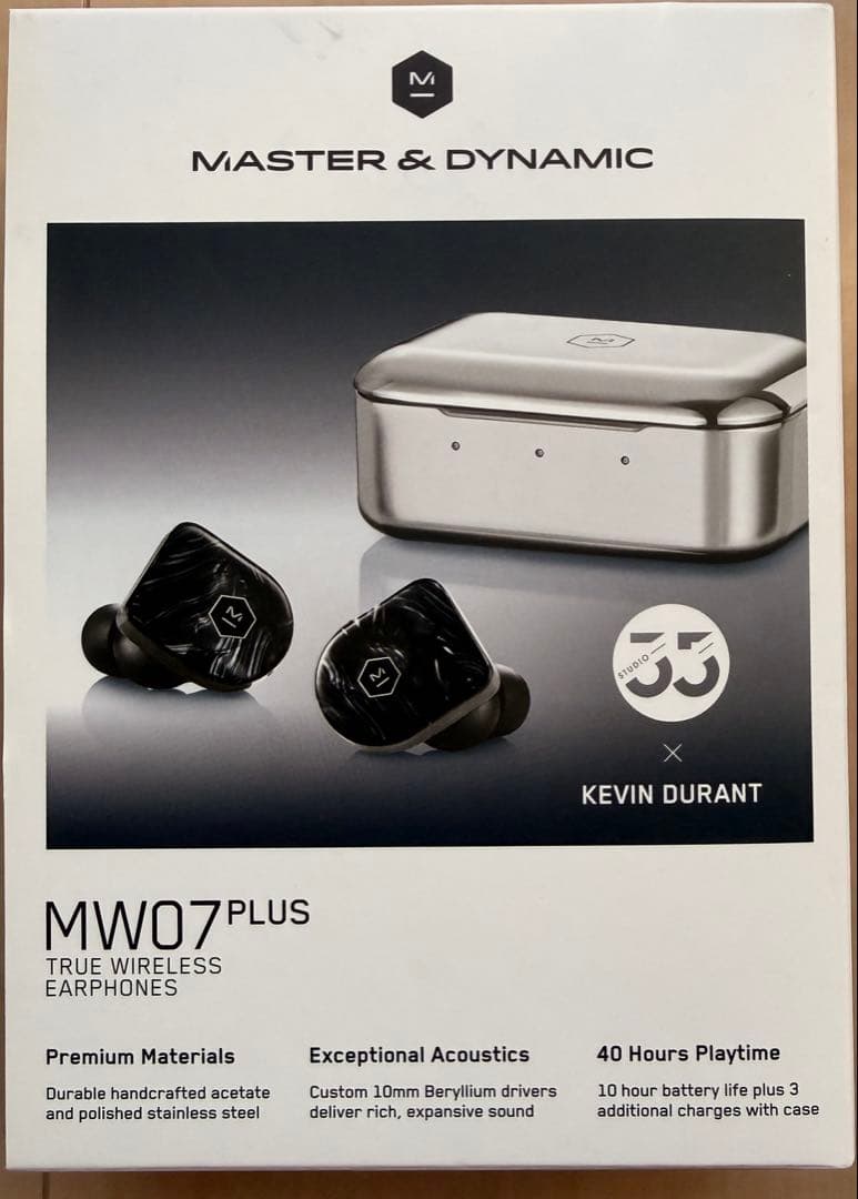 MASTER & DYNAMIC MW07 PLUS ワイヤレスイヤフォン