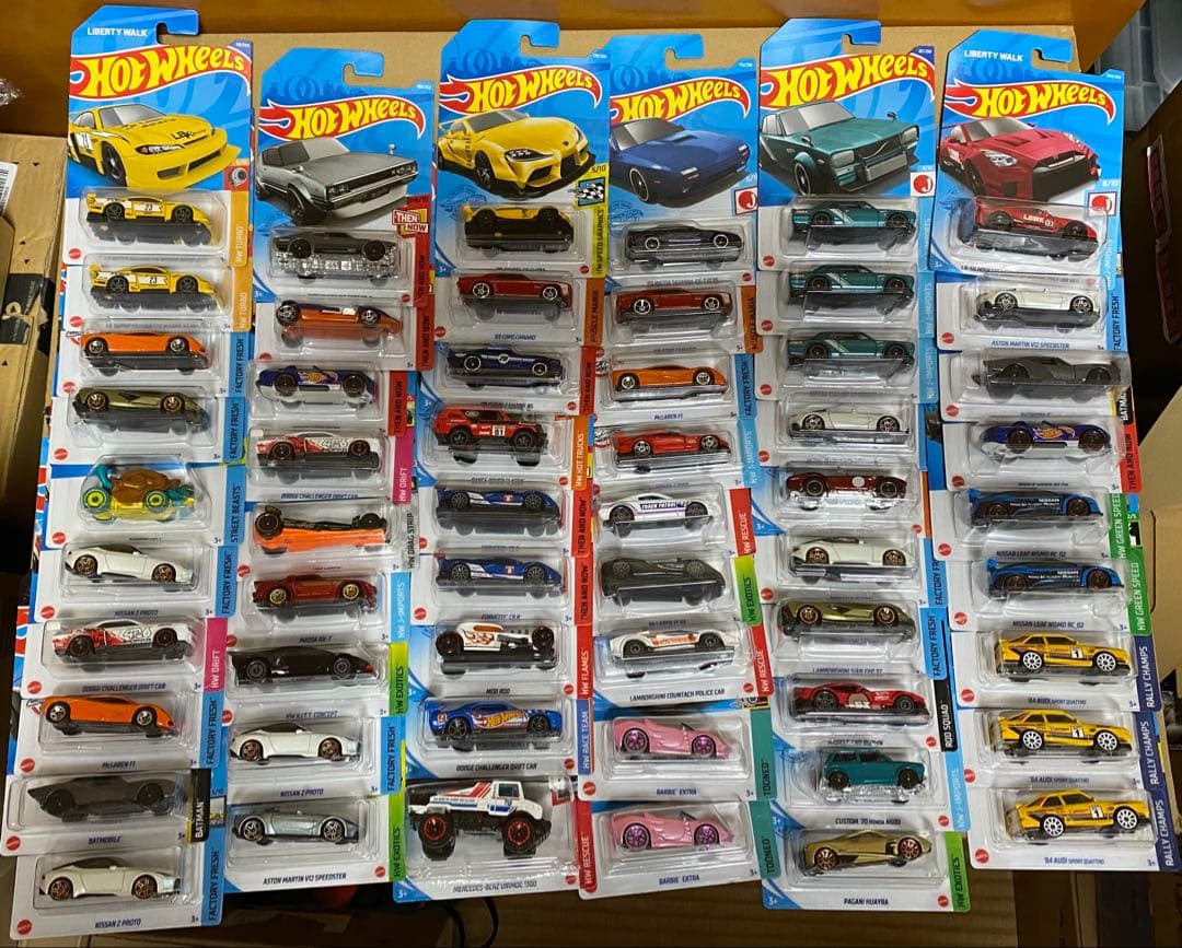 新品未開封　ホットウィール　Hot Wheels 56台セット