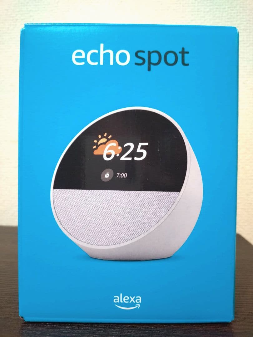 Amazon Echo Spot ホワイト［新品未開封］ アレクサAlexa
