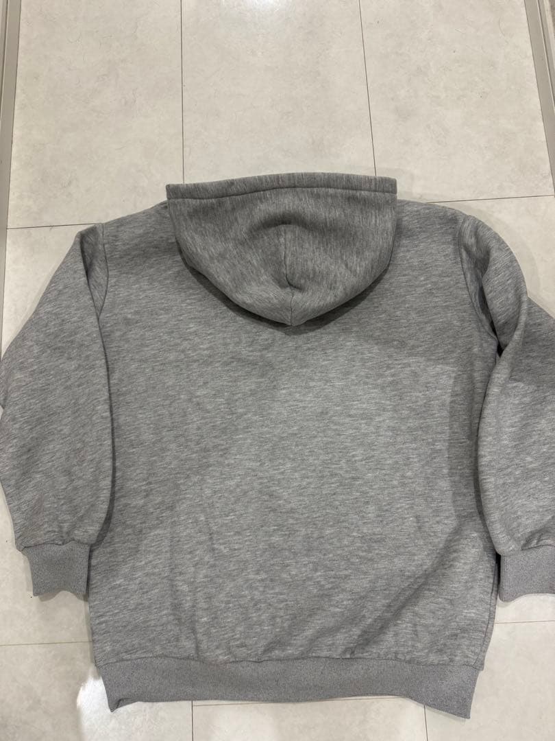 【美品】❤️Ｄaｒiｃｈ❤️アップリケＤＤロゴパーカー（ＧＲＹ）グレー