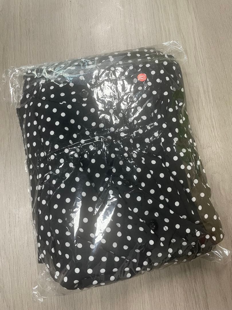 BEARDSLEY ドットギャザーボリューム袖ワンピース