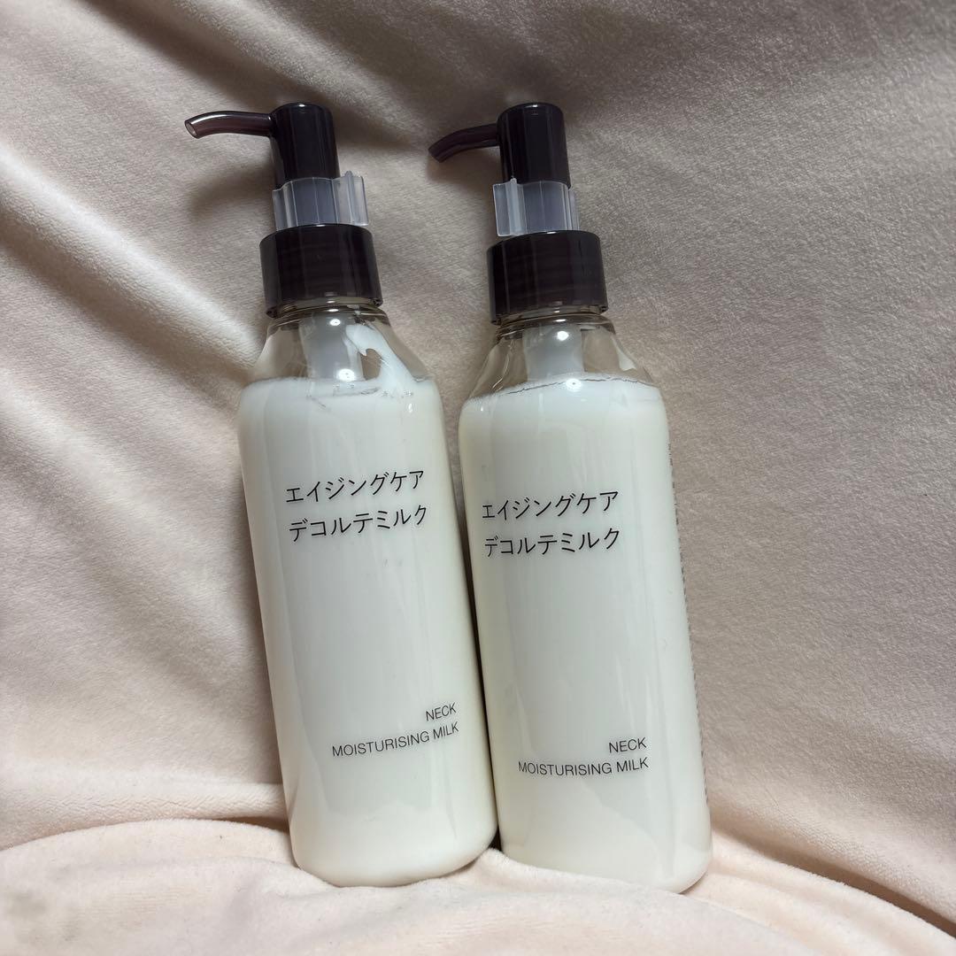 無印良品 エイジングケア デコルテミルク 2本