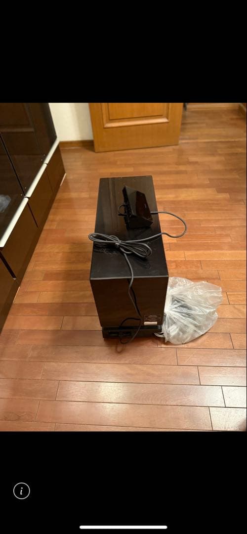 パイオニアサウンドバー 黒 HDMI端子付きテレビのウーファー