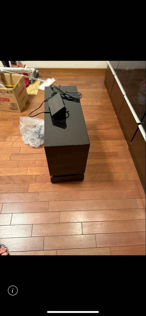 パイオニアサウンドバー 黒 HDMI端子付きテレビのウーファー