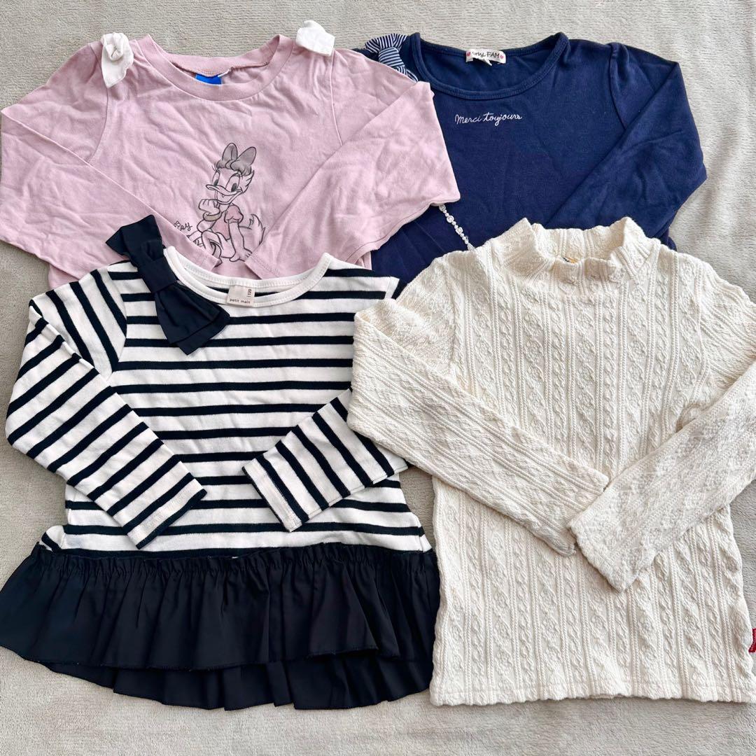 秋〜冬物 120サイズ 相当 女の子 服46着 まとめ売り