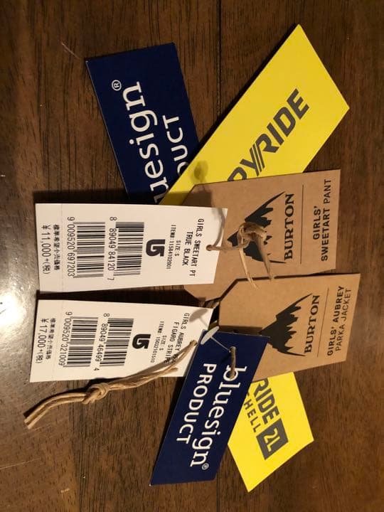 バートンBURTONジャケット＆パンツセットジュニアGirlsボードウェア130