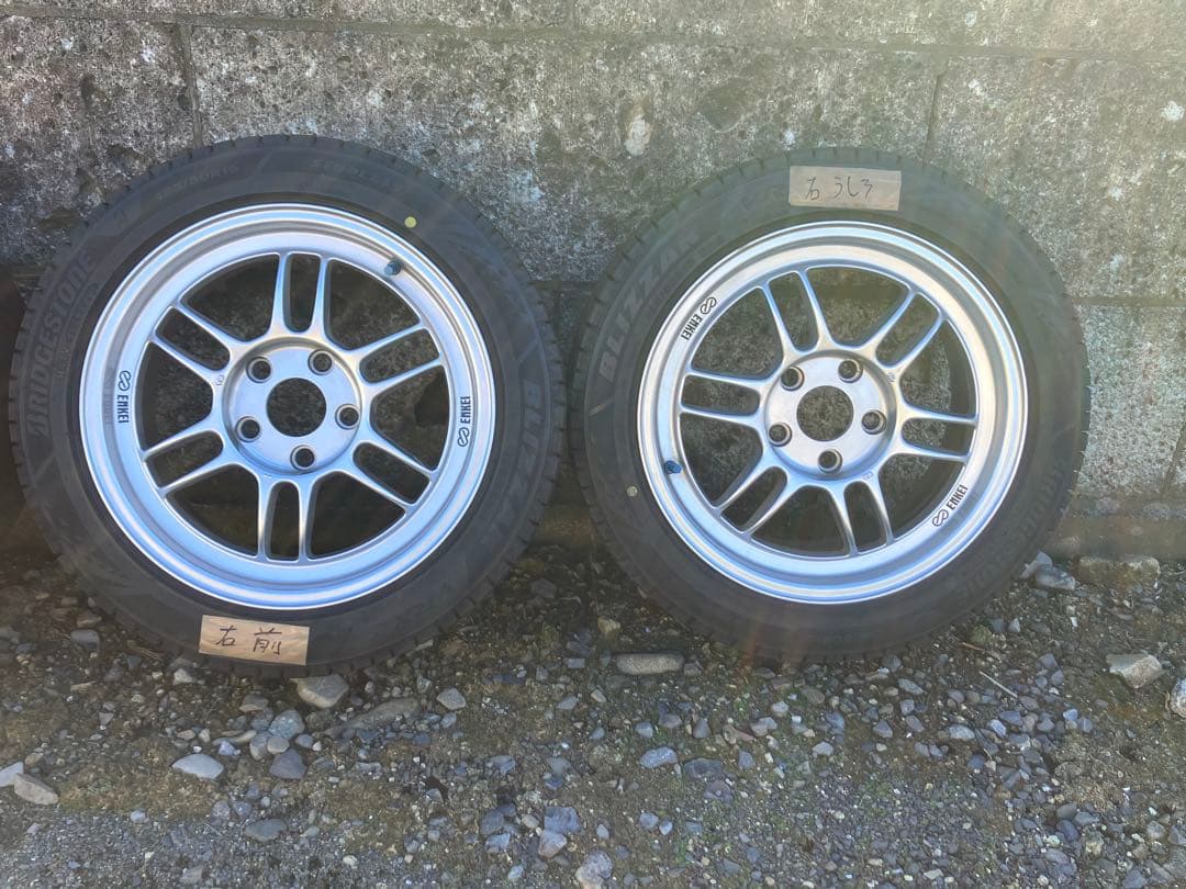ENKEI RPF1 16×7j 5H BLIZZAK VRX3 スイフト