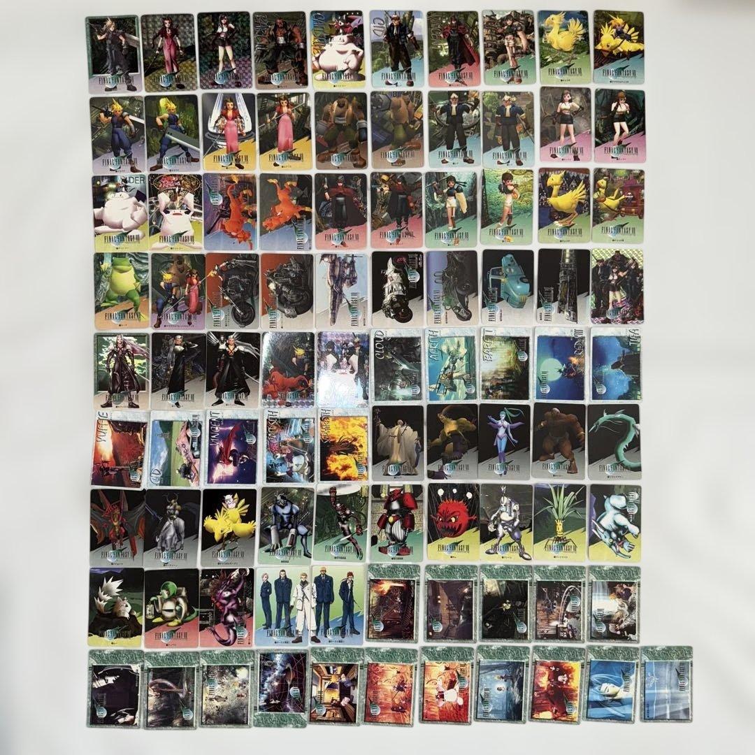 ファイナルファンタジー7 カードダス　FF7 全91種