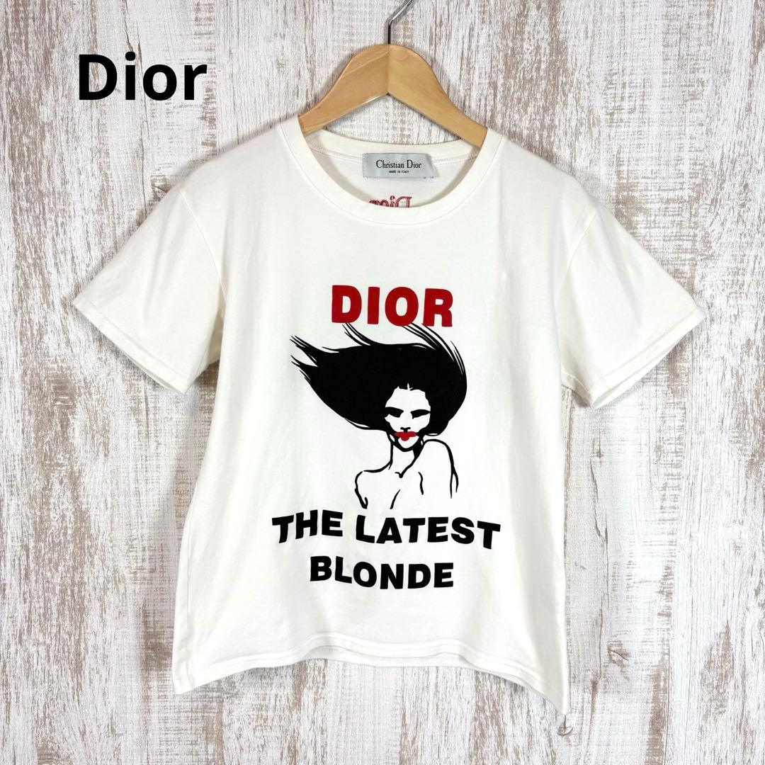 Christian Dior 3Dロゴ レディプリント ガリアーノ Tシャツ