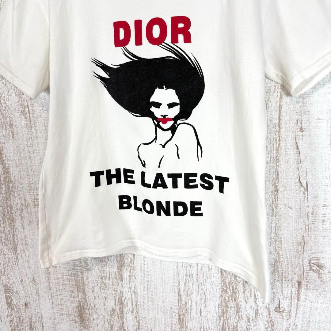 Christian Dior 3Dロゴ レディプリント ガリアーノ Tシャツ