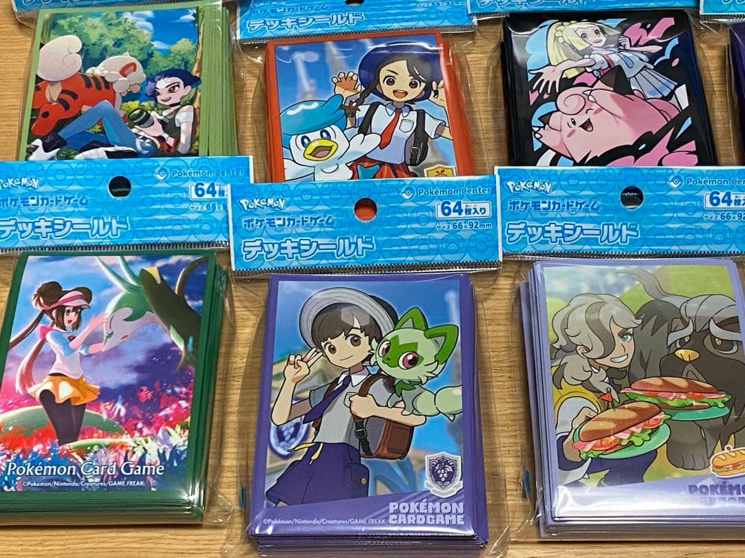 ポケモンカード　デッキシールド　デッキケース　まとめ売り