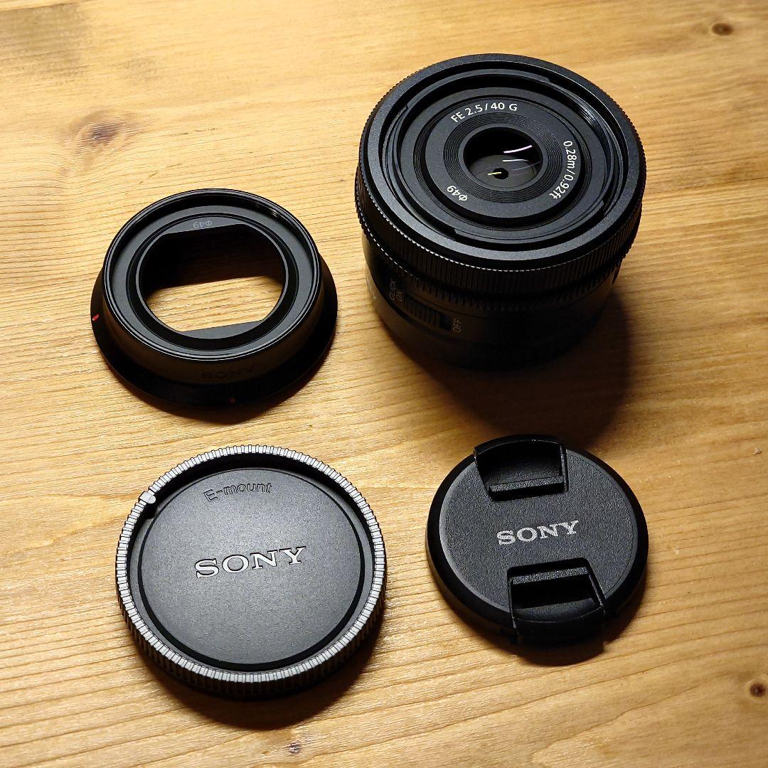 SONY FE 40mm F2.5 G SEL40F25G 単焦点レンズ