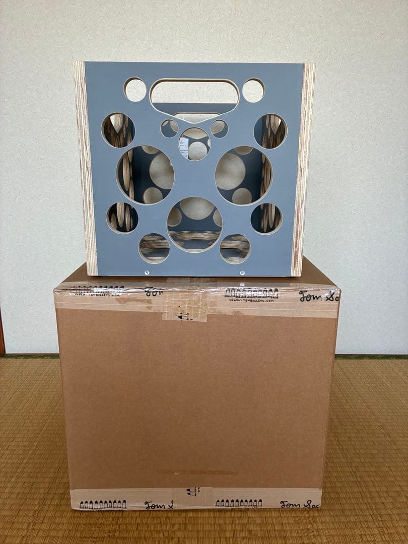 新品 TOM SACHS トムサックス RECORD CRATE レコード