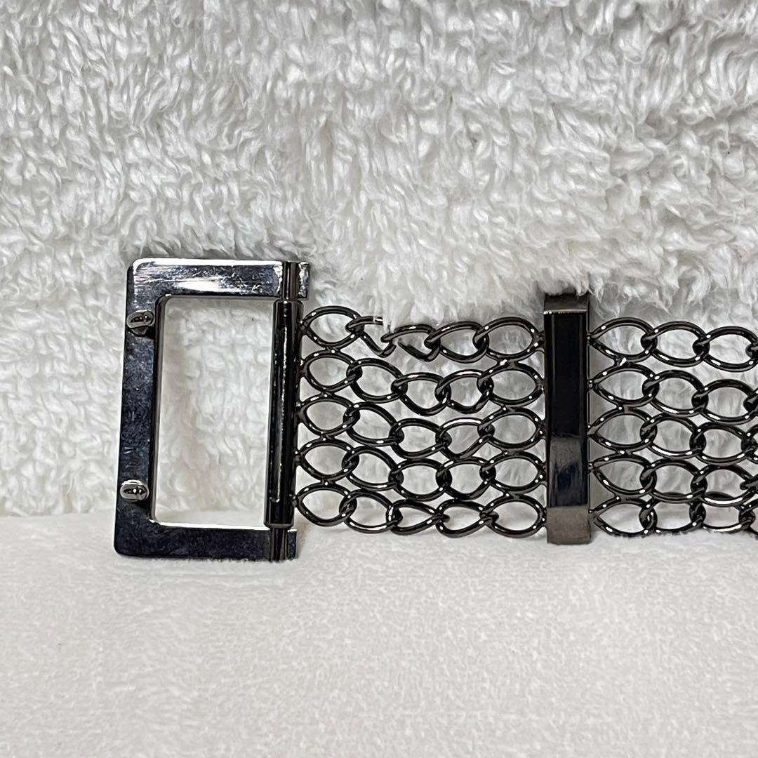 小物 P&D archive Y2K chain gimmick belt