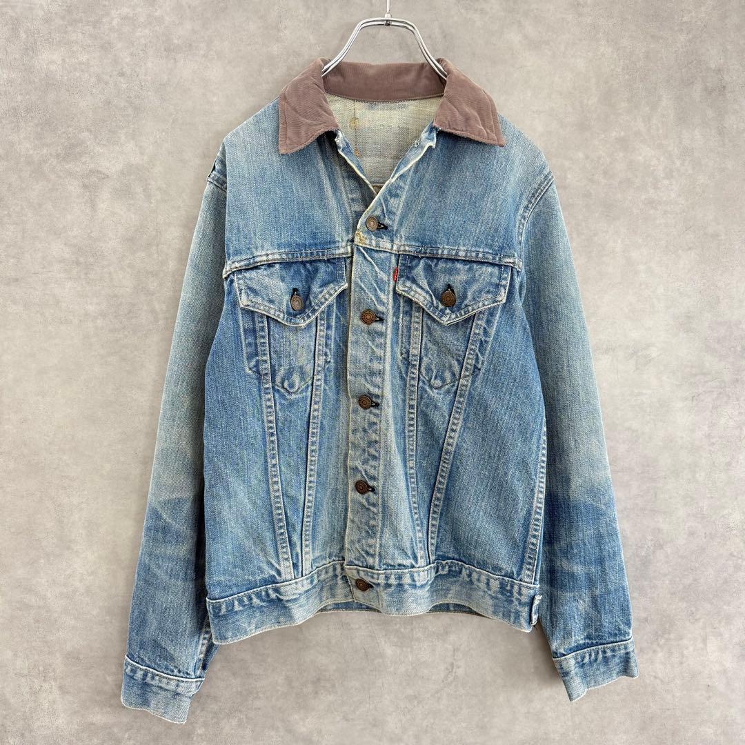 70s Levi's 70505 デニムジャケット 襟コーデュロイ 36相当
