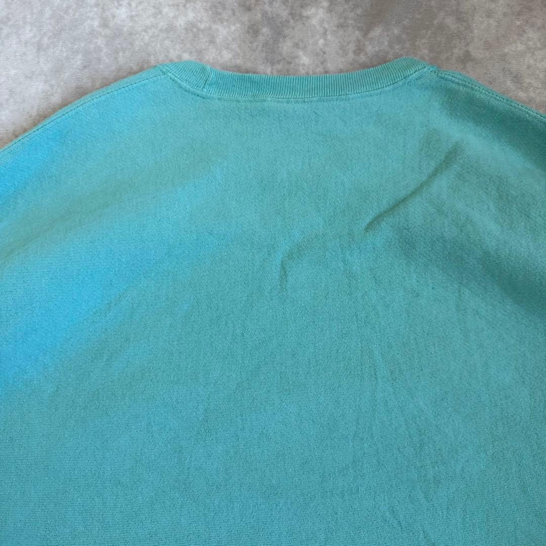 チャンピオン リバースウィーブ 無地スウェット ライトブルー 2XL