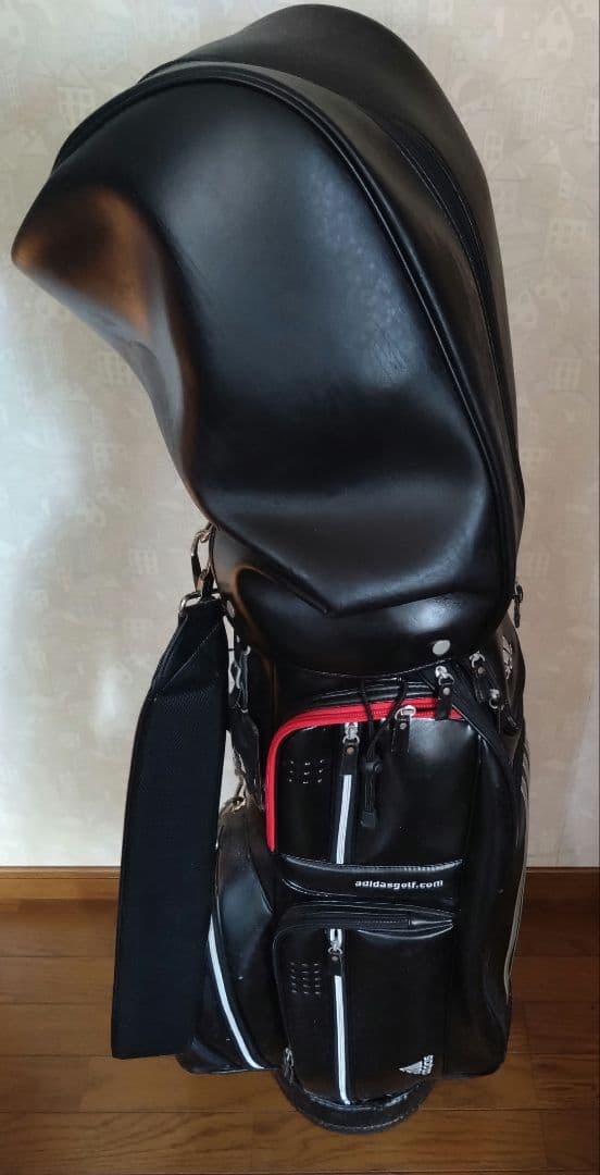 ゴルフバッグ　adidas　レザー