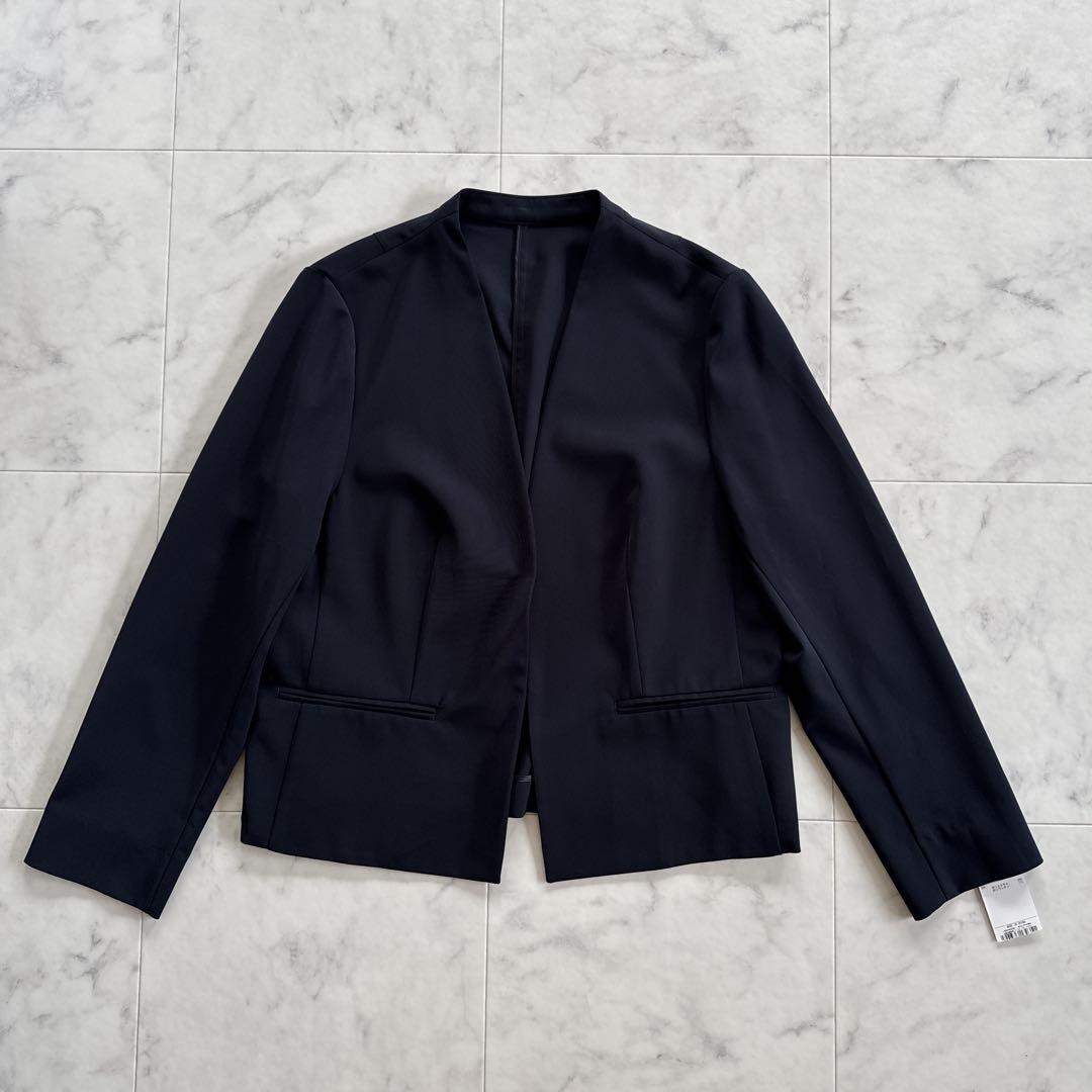 【モーヴ 新品】23区 ビジネススーツ ジャケット スカート 大きいサイ