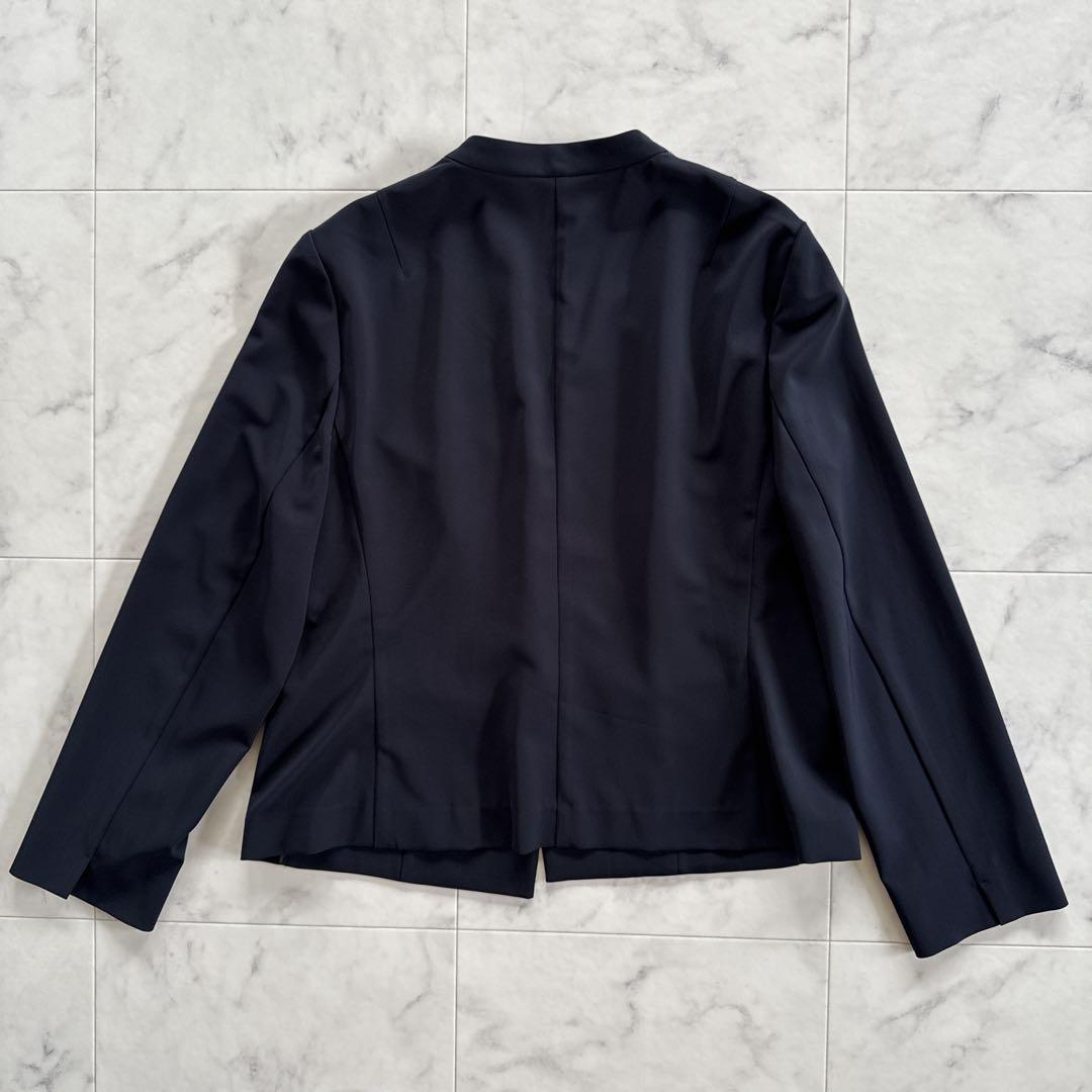 【モーヴ 新品】23区 ビジネススーツ ジャケット スカート 大きいサイ