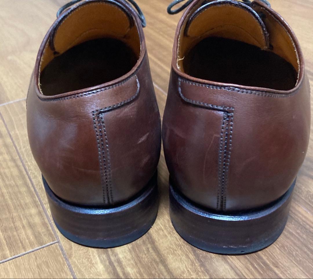 Brooks Brothers カーフレザー　プレーントゥ　シューズ 7.5