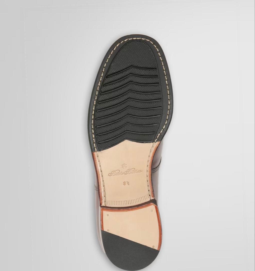 Brooks Brothers カーフレザー　プレーントゥ　シューズ 7.5