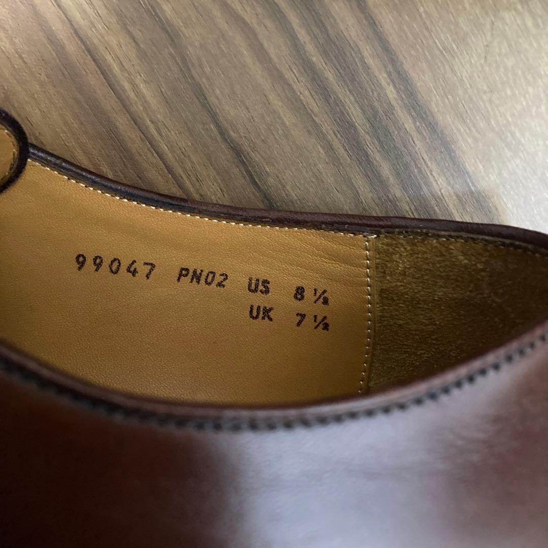 Brooks Brothers カーフレザー　プレーントゥ　シューズ 7.5