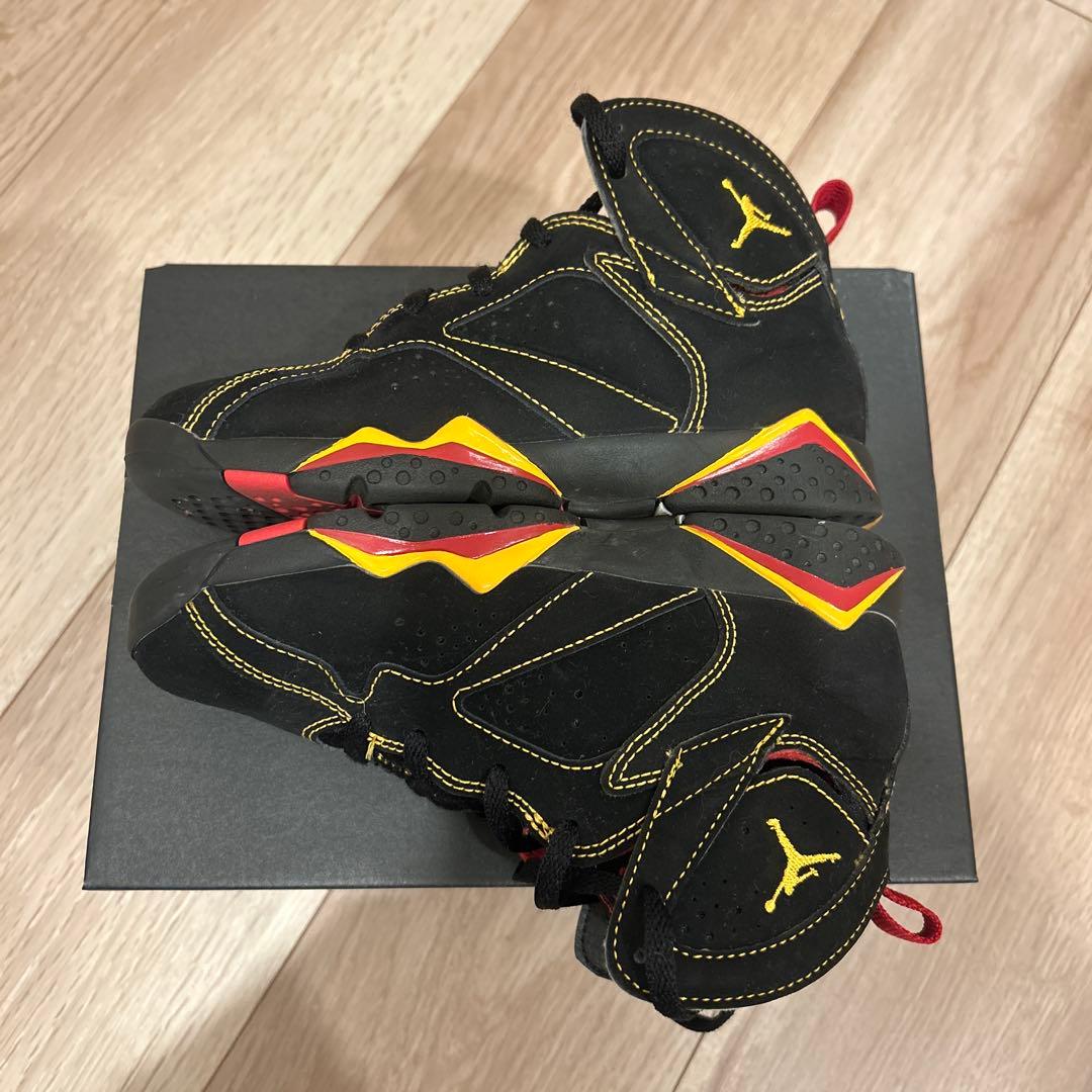 美品　3回使用　NIKE AIR JORDAN RETRO 7 19.5cm
