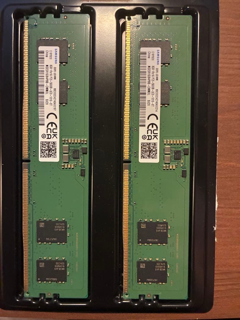 DDR5 5600MHz 16GB メモリ (8GB×2)