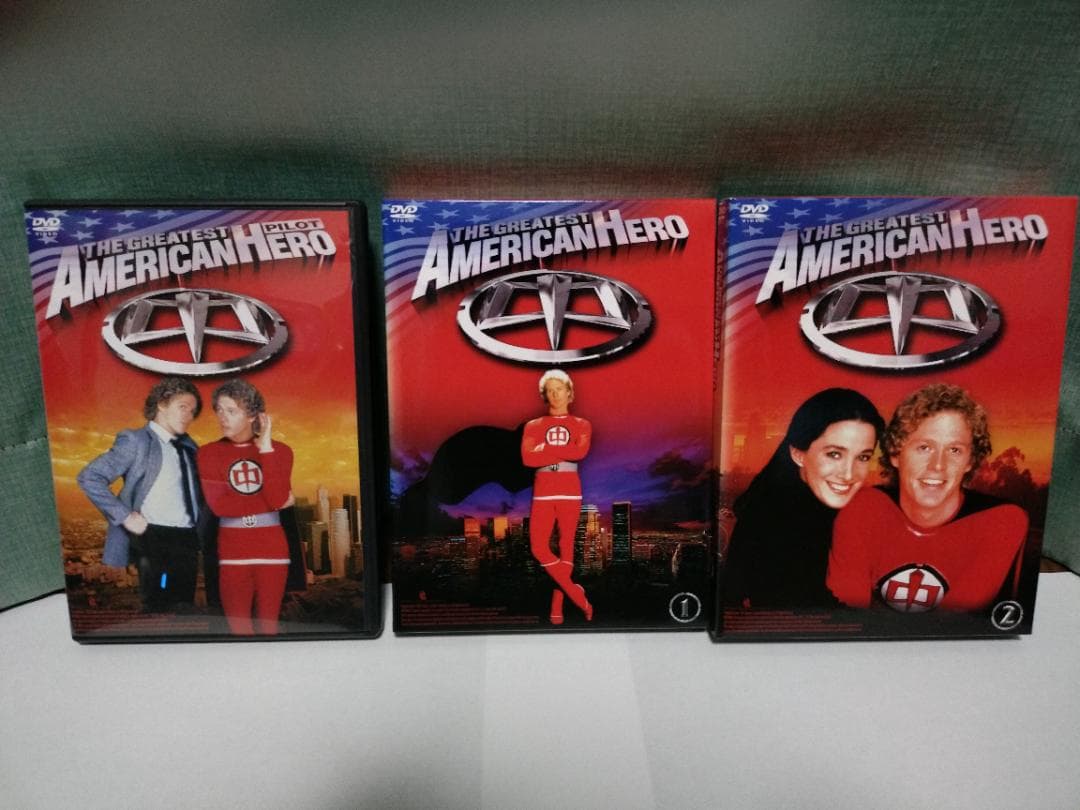 アメリカン・ヒーロー パイロット版 DVD & DVD-BOX PART.1～5