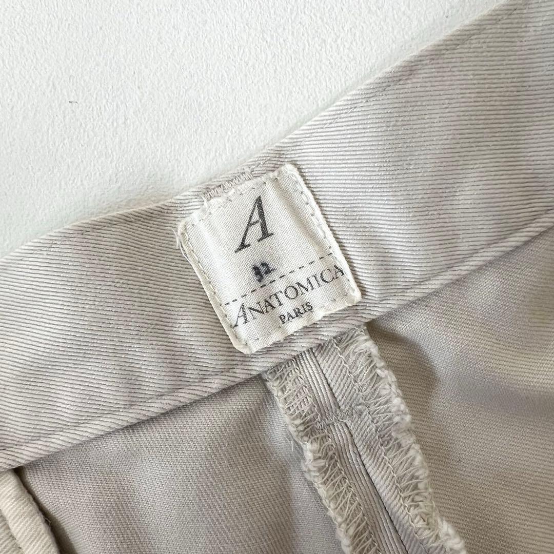 【Sale】Anatomica Trim Fitパンツ32ストーン アナトミカ