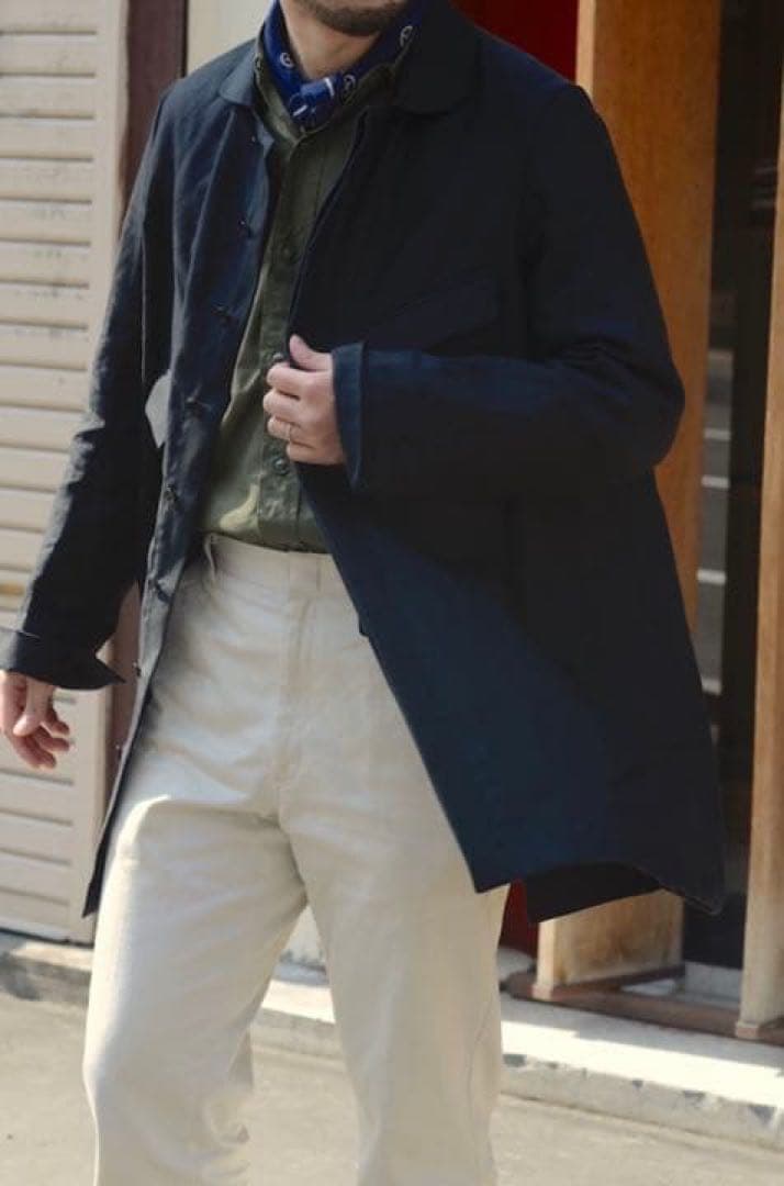 【Sale】Anatomica Trim Fitパンツ32ストーン アナトミカ