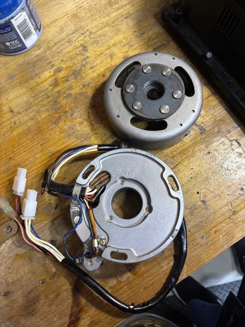 RZ250 4L3 ダイナモ　ジェネレーター　フライホイール　極上中古良品