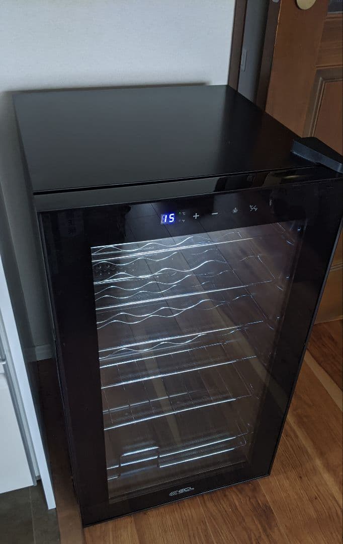 美品 ECL ワインセラー 24本収納 63L 5℃~18℃ コンプレッサー式