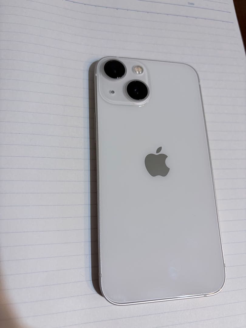 iPhone 13mini スターライト 256GB 本体/付属品あり