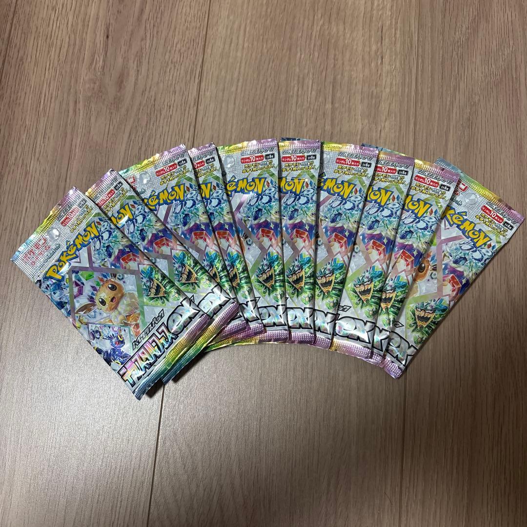 ポケモンカードテラスタルフェス10パック