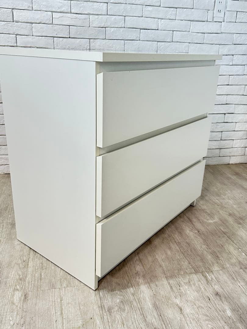 【東京都内23区配送無料】イケア　チェスト　棚　タンス　洋服　マルム　MALM
