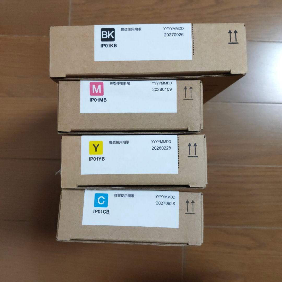 インクパック大容量4色セット(IP01シリーズ、Lサイズ)