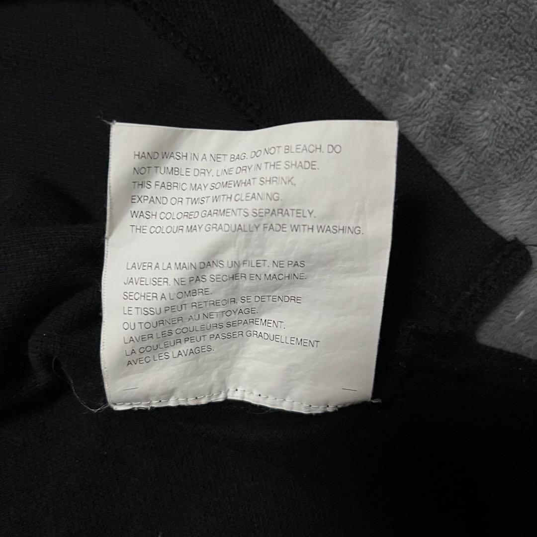 コムデギャルソン ポロシャツ ブラック 半袖 シャツ Lサイズ