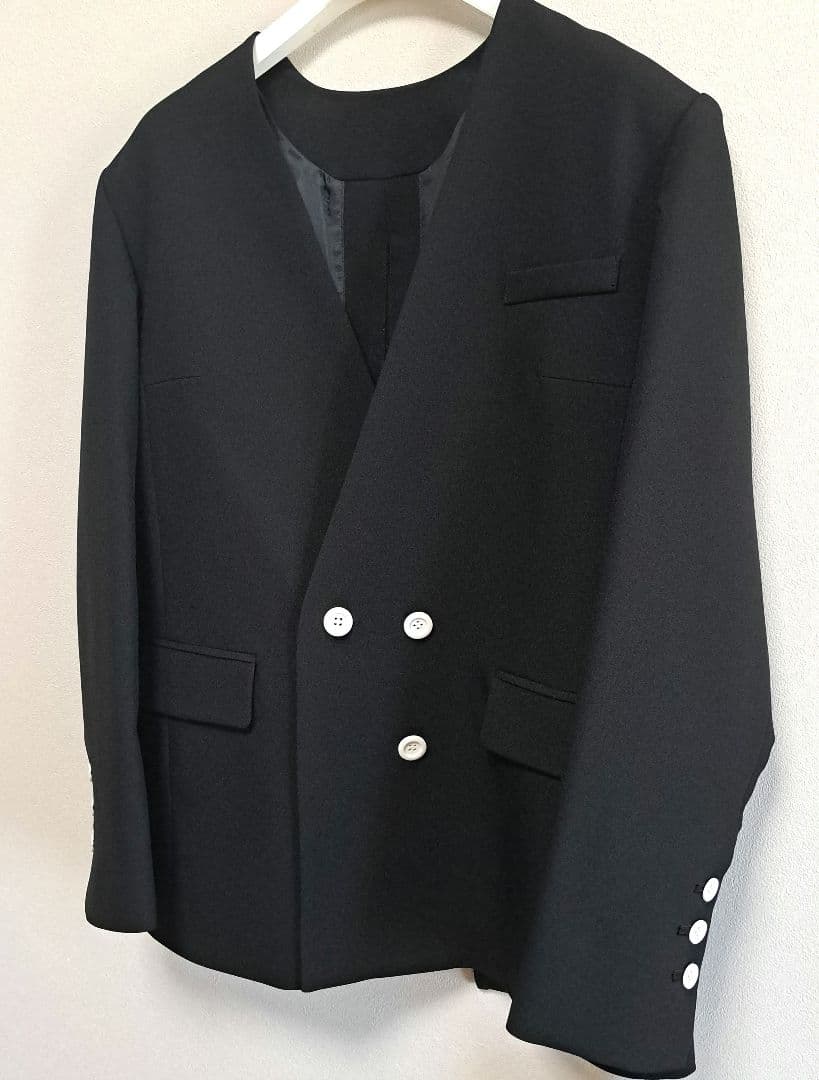 【未使用】Cygne　ロングジャケット　3シーズン 　ブラック　シーニュ