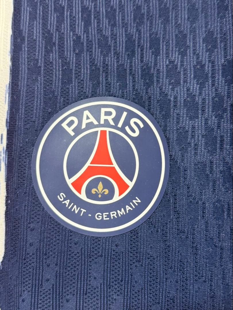 新品未使用　フルマーキング　パリサンジェルマン　PSG　エメリ　選手仕様　XL